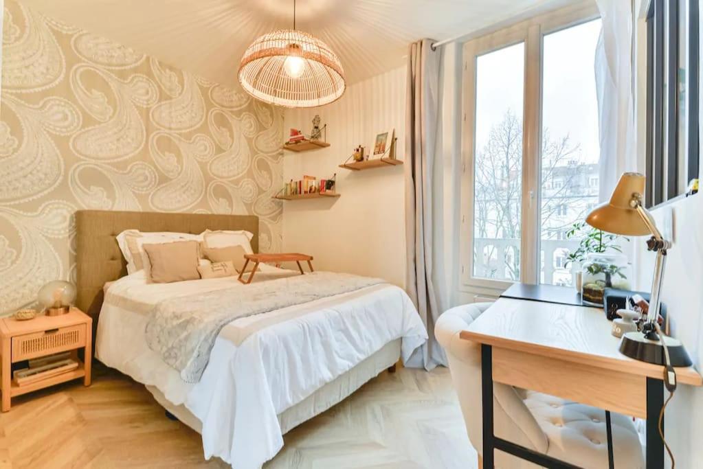 Joli Appartement Bois De Vincennes, Metro 1, Rer A Esterno foto